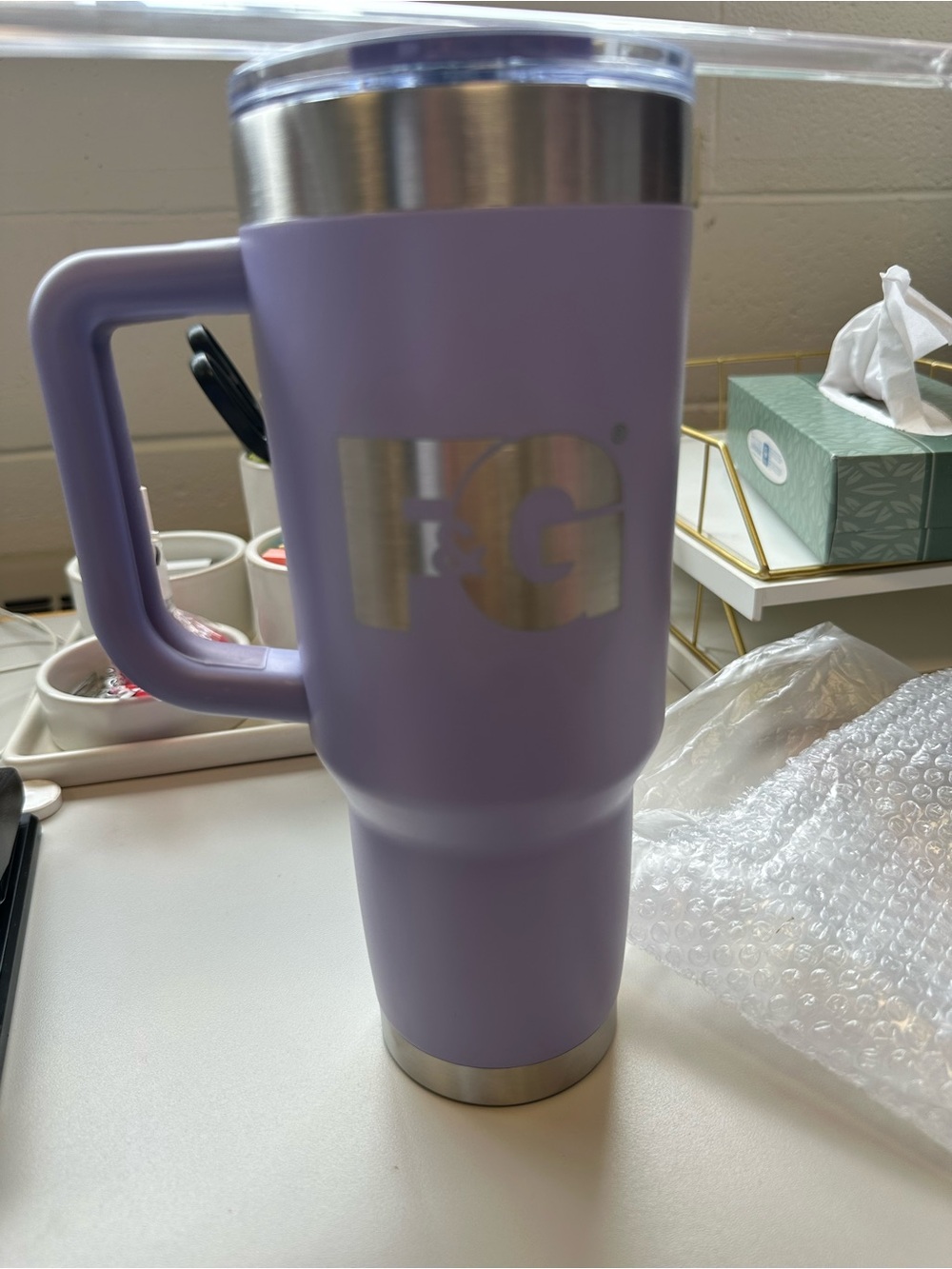 Pelican Porter 40oz. Insulated Tumbler Lilac color